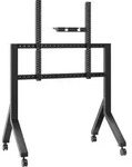 Mobiler TV-St&auml;nder 70"-110", max. 125 kg, Schwarz TS2081