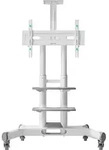 Mobiler TV-St&auml;nder f&uuml;r Fernseher und Professionelle Displays 40"-70", max. 60,5 kg,