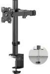 Tischhalterung f&uuml;r Monitor 13"-34" max 8 kg, Neigbar-schwenkbar, mit Drehfunktion,