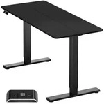 Motorisierter Tisch mit H&ouml;henverstellung max 60 kg, Schwarz WDT221E