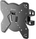 Neig- und schwenkbare TV-Halterung f&uuml;r 17"-43" max 35 kg, schwarz NP23