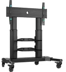 Mobiler TV-St&auml;nder mit Halterung 40"-80", max. 65,5 kg, Schwarz TS2771