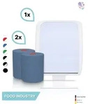 SET: Handtuchrollenspender Autocut, Blanc Cosmos verschied. Farben + 2...