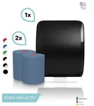 SET: Handtuchrollenspender Autocut, Blanc Cosmos verschied. Farben + 2...