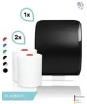 SET: Handtuchrollenspender Autocut, Blanc Cosmos verschied. Farben + 2...