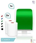 SET: Handtuchrollenspender Autocut, Blanc Cosmos verschied. Farben + 2...