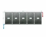 OKU Solarabsorber Pool-Solarheizung SET 10 - 5 Absorber