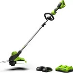 Greenworks Tools EU 48V (24V x 2) Rasentrimmer 33cm - 2x 2Ah Akkus