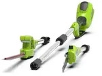 Greenworks 40V Hochentaster & Stab-Heckenschere - Ohne Akku
