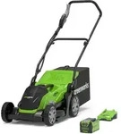 Greenworks 40V Rasenm&auml;her 35cm - 2Ah Akku