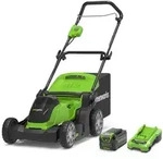 Greenworks 40V Rasenm&auml;her 41cm - 4Ah Akku