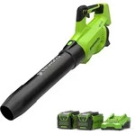 Greenworks 40V Laubbl&auml;ser 210 km/h Gen. II - 2x 2Ah Akkus