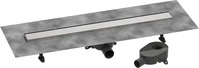 Hansgrohe RainDrain Go - Duschrinne 80 cm mit beidseitigem Rost, zum Einlegen von