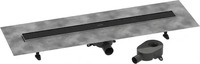 Hansgrohe RainDrain Go - Duschrinne 90 cm mit beidseitigem Rost, zum Einlegen...