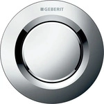 Geberit - Fernbedienung Typ 01, pneumatisch, f&uuml;r 1 Sp&uuml;lwassermenge, Chrom...