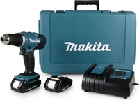 Makita - 18V Akku-Bohrschrauber, 2x 3,0 Ah LXT Akku, Ladeger&auml;t DDF453SFE