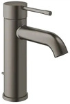 Grohe Essence - Waschtisch Einhebelmischer mit Ablaufgarnitur, Hard Graphite