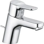 Kludi Pure&Easy - Waschtischarmatur mit Ablaufgarnitur aus Kunststoff, chrom