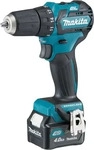Makita - Akku-Bohrschrauber 12V, 2x 4,0 Ah Akkus, Ladeger&auml;t DF332DSME