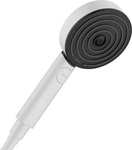 Hansgrohe Pulsify Select - Duschkopf Activation 105, 3 Strahlarten, wei&szlig; matt