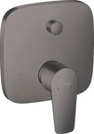 Hansgrohe Talis E - Wannenarmatur - Unterputz, schwarz chrom geb&uuml;rstet 71745340