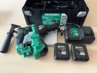 HiKOKI - 12V Akku-Bohrhammer, 2x 4,0 Ah Li-Ion Akku, Ladeger&auml;t DH12DDWHZ