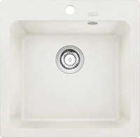 Blanco Naya 5 - Silgranitsp&uuml;le, 52x51 cm, wei&szlig; 526582