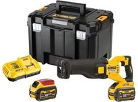 DeWALT - 54V Akku-S&auml;bels&auml;ge, 2 x 9,0 Ah FLEXVOLT Akkus, Ladeger&auml;t DCS389X2