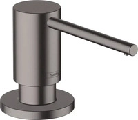 Hansgrohe - Sp&uuml;lmittelspender A41, 500 ml, schwarz verchromt geb&uuml;rstet 40438340