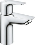 Grohe Start Edge - Waschtischarmatur mit Push-Open Ablaufgarnitur, verchromt...