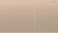 Geberit Sigma70 - WC-Bet&auml;tigungsplatte, easy to clean, Rotgold geb&uuml;rstet