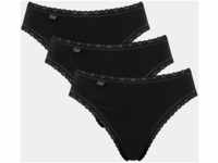 sloggi - Tai - Black 48 - sloggi / Cotton Lace - Unterwäsche für Frauen