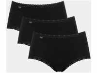 sloggi - Midi - Black 46 - sloggi / Cotton Lace - Unterwäsche für Frauen