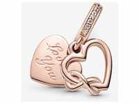 Pandora Rose Love You Infinity Heart Charme 789369C01