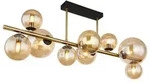 Globo 56135-9D LED-Deckenleuchte Riha 9x3W | G9 | 720lm | 3000K - Schwarz,...