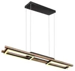 Globo 67266H LED Deckenleuchte Illa 1x30W | 1000lm | 3000K - opal, braun, schwarz