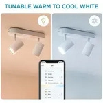 WiZ Tunable wei&szlig; 8719514551770 LED Spotleuchte Imageo 2x5 | Gu10 | 690lm 