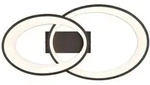 Trio R64482134 LED Anbau-Kronleuchter Malaga | 25W integrierte LED-Quelle | 2900 lm 