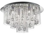 Searchlight 9198-8CC BEATRIX Deckenleuchte mit Fernbedienung 8xG9 + LED