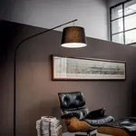 Ideal Lux 110363 Daddy Stehleuchte 1x60W | E27 - schwarz