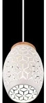 Trio R31571031 Pendelleuchte Bidar 1x28W | E27 | IP20 - h&ouml;henverstellbar, wei&szlig;