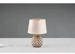 Trio R51531044 Tischleuchte Ariana 1x40W | E14 | IP20 - Kabelschalter, Keramik/Muster