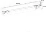 Philips Hue 8720169318618 LED Deckenleuchte Centris | 4x4,2+40W GU10 | 2000-6500