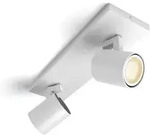 Philips Hue 8720169320475 LED Spot-Deckenleuchte Runner | 2x4,2W GU10 | 3x400lm 