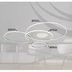Globo 48466-70A LED Deckenleuchte INVERTINA | 70W integrierte LED-Quelle | 4599lm 