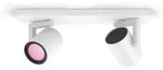 Philips Hue 8720169318076 LED Spot-Deckenleuchte Argenta | 2x4,2W GU10 