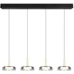 Trio T354910432 LED Pendelleuchte CELESTE | 4x7,5W integrierte LED-Quelle | 4x750lm