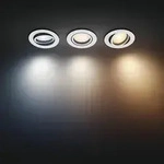 Philips Hue 8720169319813 LED Einbauleuchte Milliskin | 3x4,2W GU10 | 3x400lm 