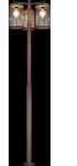 Trio T404160324 Wegeleuchte SAMBESI | 28W E27 | rostfarben