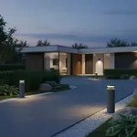 Ideal lux I327242 LED Gartenleuchte BOEING | 14W integrierte LED-Quelle |...